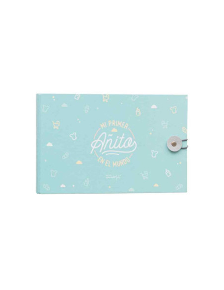 ÁLBUM DE FOTOS MINT - MI PRIMER AÑITO EN EL MUNDO MR.WONDERFUL WOA08995ES