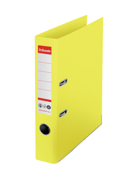 ARCHIVADOR ESSELTE CO2 NEUTRAL Nº1 A4 LOMO 50MM AMARILLO VIVIDA  627573