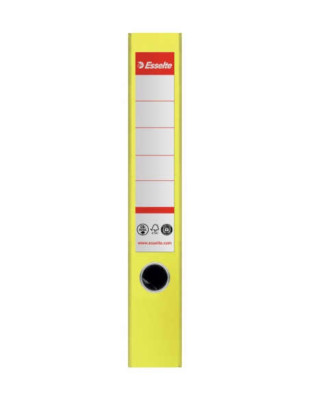 ARCHIVADOR ESSELTE CO2 NEUTRAL Nº1 A4 LOMO 50MM AMARILLO VIVIDA  627573