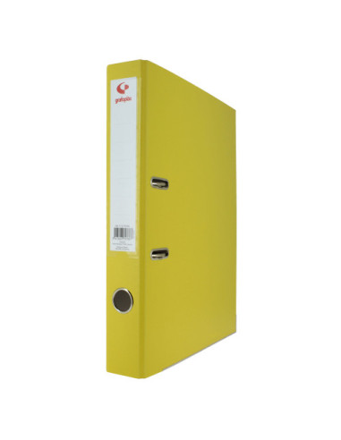 ARCHIVADOR OFICINA DE PALANCA 45 COLOR AMARILLO...