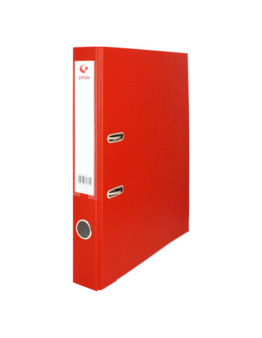 ARCHIVADOR OFICINA DE PALANCA 45 COLOR ROJO A4...