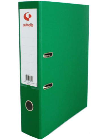 ARCHIVADOR OFICINA DE PALANCA 45 COLOR VERDE A4...