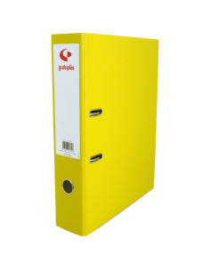ARCHIVADOR OFICINA DE PALANCA 65 COLOR AMARILLO FOLIO... 2