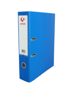ARCHIVADOR OFICINA DE PALANCA 65 COLOR AZUL FOLIO LOMO... 2