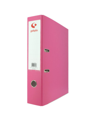 ARCHIVADOR OFICINA DE PALANCA 65 COLOR ROSA...