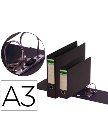 ARCHIVADOR PALANCA CARTÓN COMPACTO A3 APAISADO...