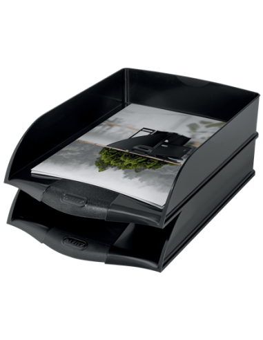 BANDEJA PORTADOCUMENTOS A4 RECYCLE NEGRO LEITZ...