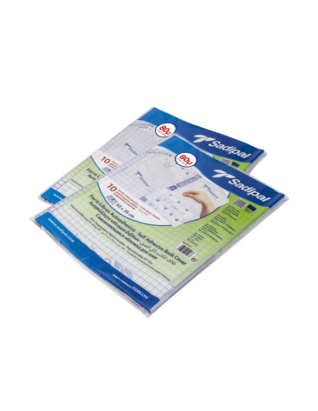 PACK 10 HOJAS INDIVIDUALES FORRO ADHESIVO REPOSICIONABLE - 0