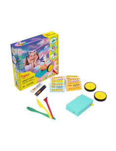 JOVITECH CRAZY CARS FANTASY KIT: SET CON 8 PASTILLAS DE PLASTILINA COLORES PASTEL DE 50G 2