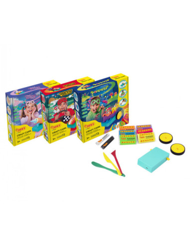 JOVITECH CRAZY CARS MONSTERS KIT: SET CON 8...