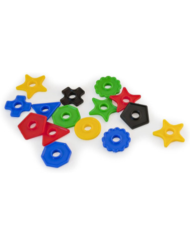 JUEGO ABACO CON SURTIDO DE FORMAS Y COLORES...