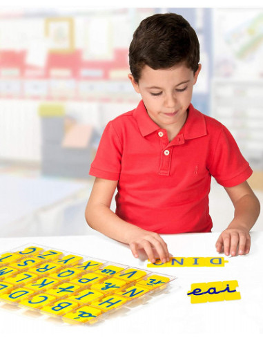 JUEGO ABECEDARIO MAYUSCULAS Y MINUSCULAS 168...