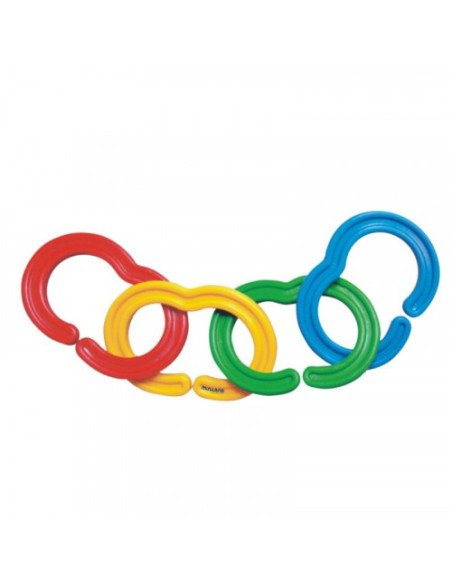 JUEGO CADENA PLASTICO SERIACION Y CLASIFICACION 60 UNIDADES MINILAND 31711