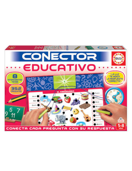 JUEGO CONECTOR EDUCATIVO DE 5-8 AÑOS EDUCA BORRAS 17203