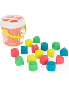 CUBO & FORMAS ENCAJABLE COLOR SALMON MINILAND 5005097342