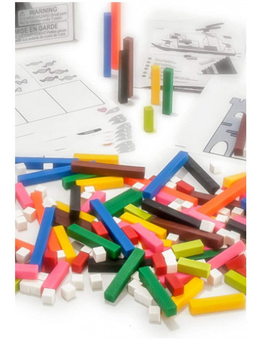 JUEGO DE REGLETAS MATEMÁTICAS ACTIVITY MINILAND...