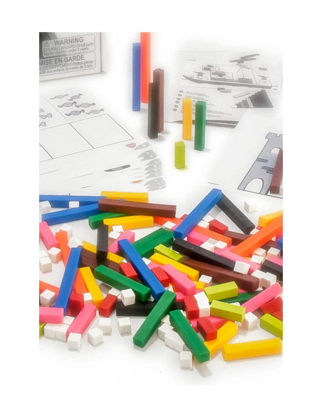 JUEGO DE REGLETAS MATEMÁTICAS ACTIVITY MINILAND 95064