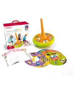 JUEGO DIDACTICO MINDFULNES CON PEONZA GIGANTE Y GUIA DE EJERCICIOS MINILAND 31898