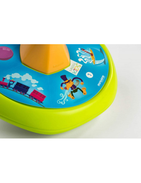 JUEGO DIDACTICO MINDFULNES CON PEONZA GIGANTE Y GUIA DE EJERCICIOS MINILAND 31898