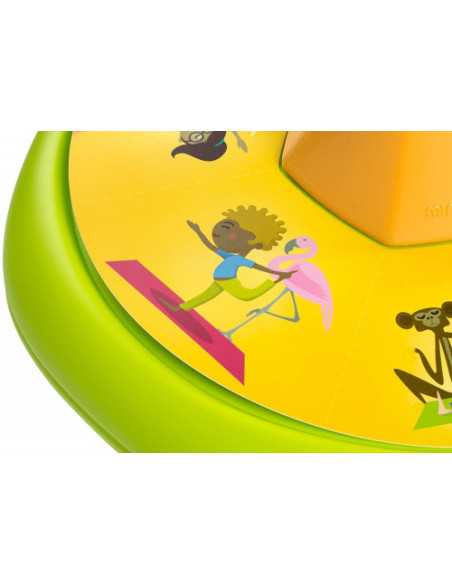 JUEGO DIDACTICO MINDFULNES CON PEONZA GIGANTE Y GUIA DE EJERCICIOS MINILAND 31898