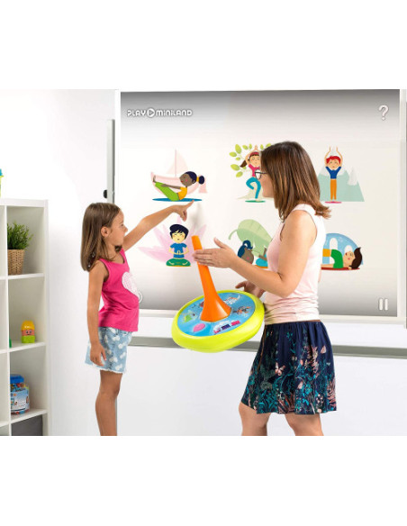 JUEGO DIDACTICO MINDFULNES CON PEONZA GIGANTE Y GUIA DE EJERCICIOS MINILAND 31898