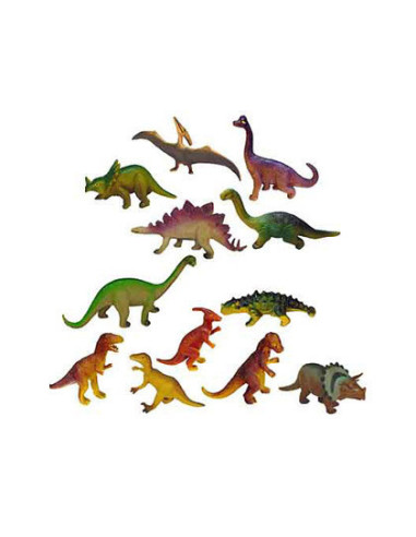 JUEGO DINOSAURIOS 12 FIGURAS MINILAND 25610