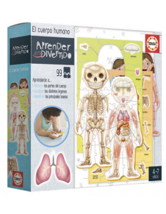 JUEGO EL CUERPO HUMANO EDUCA BORRAS 18701