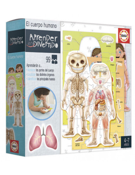JUEGO EL CUERPO HUMANO EDUCA BORRAS 18701