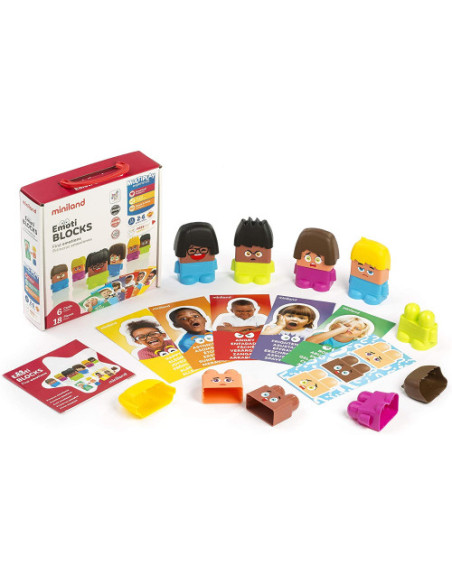 JUEGO EMOTIBLOCKS 6 PERSONAJES MINILAND 32350