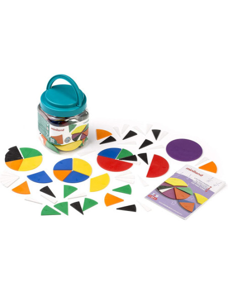 JUEGO FRACCIONES 60 PIEZAS MINILAND 95218