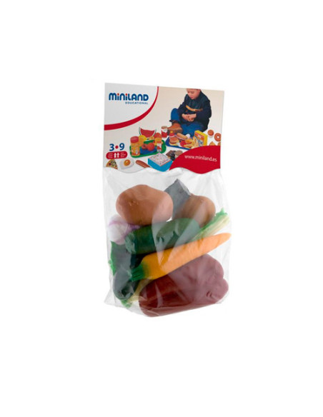 JUEGO HORTALIZAS 11 PIEZAS MINILAND 30582