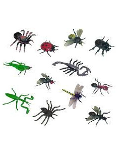 JUEGO INSECTOS 12 FIGURAS MINILAND 27480 2