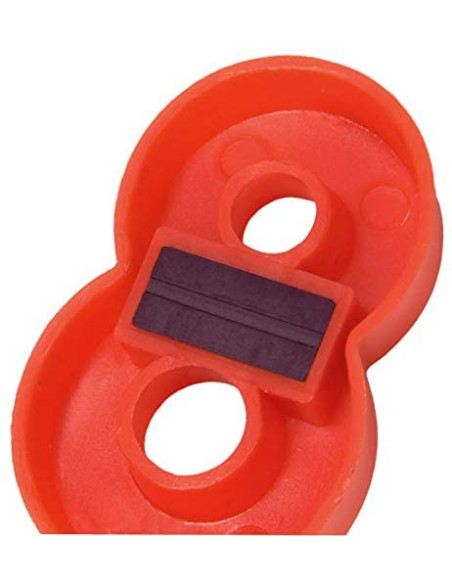 JUEGO LETRAS NUMEROS MAGNETICOS BOTE DE 162 PIEZAS MINILAND 97915