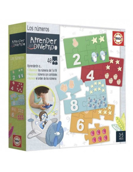 JUEGO LOS NÚMEROS EDUCA BORRAS 18695