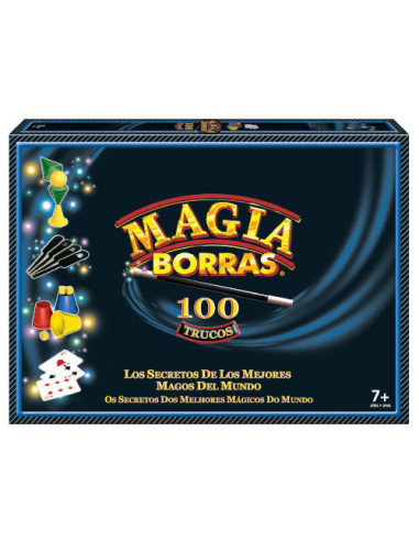 JUEGO MAGIA BORRAS CLÁSICA 100 TRUCOS +7 AÑOS EDUCA BORRAS 24048