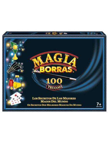 JUEGO MAGIA BORRAS CLÁSICA 100 TRUCOS +7 AÑOS EDUCA BORRAS 24048