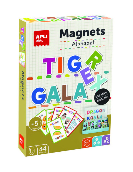 JUEGO MAGNETICO ABECEDARIO APLI 19443