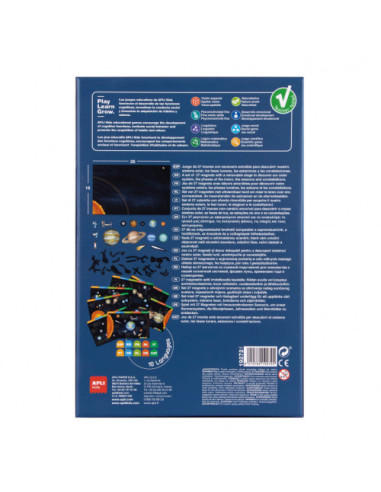 JUEGO MAGNÉTICO SISTEMA SOLAR APLI 19272