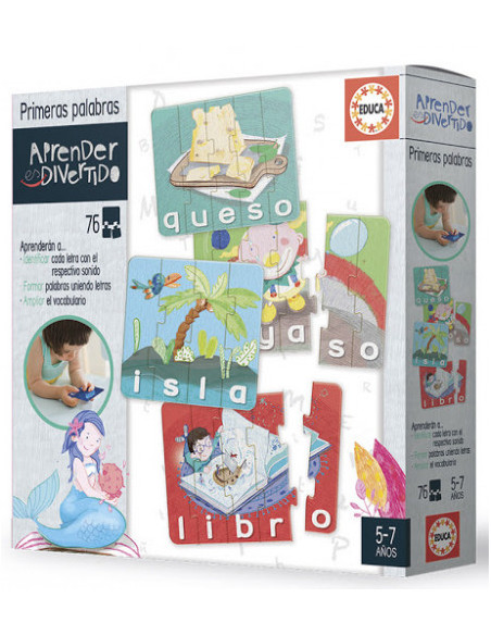 JUEGO PRIMERAS PALABRAS EDUCA BORRAS 18697
