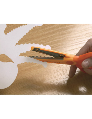 TIJERAS ALPINO CREA 8 PUNTAS CON FORMAS