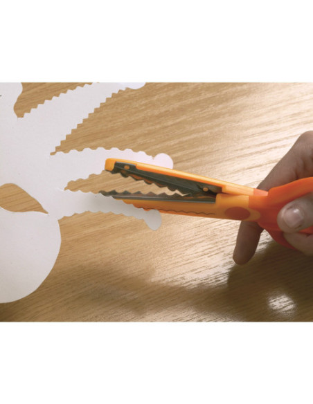 TIJERAS ALPINO CREA 8 PUNTAS CON FORMAS