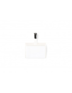KIT DE 50 IDENTIFICADORES CON PINZA EN PP 95X75MM INCLUYE TARJETAS TARIFOLD 11203