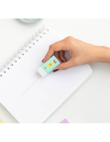 KIT DE ESTUCHE TRANSPARENTE PVC "PARA APUNTES...