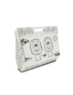KIT KIDS1 BLOCS DIBUJO+BLOC ACUARELA/TEMPERA+ESTUCHE KANGOO+TEMPERAS OXFORD 400169566 2