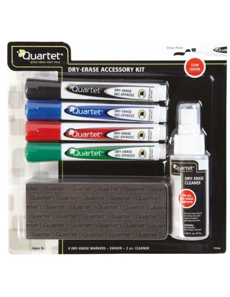 KIT PIZARRA BLANCA (4 ROTULADORES