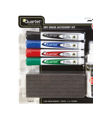 KIT PIZARRA BLANCA (4 ROTULADORES, BORRADOR,...