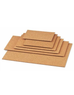 CAJA DE 10 LAMINAS DE CORCHO DE 4 MM. 30X40 CM. FAIBO 606-SPI