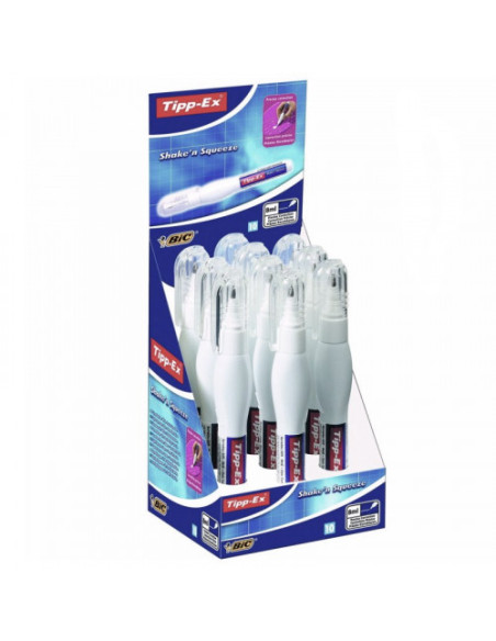 CORRECTOR BOLIGRAFO TIPP-EX SHAKE`N SQUEEZE 8ML