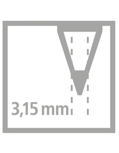 LAPIZ ERGONOMICO EASYGRAPH PARA ZURDOS HB...