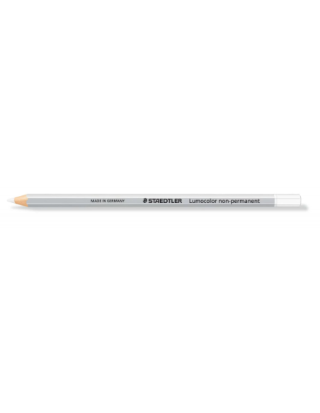 LAPIZ LUMOCOLOR NON-PERMANENT OMNIGRAPH BLANCO STAEDTLER 108-0